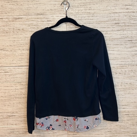 J.JILL Floral Overlay Long Sleeve | SIZE S - Picture 2 of 5